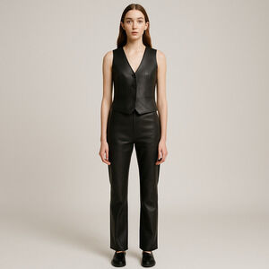 Maeve Black Straight Leg Pants